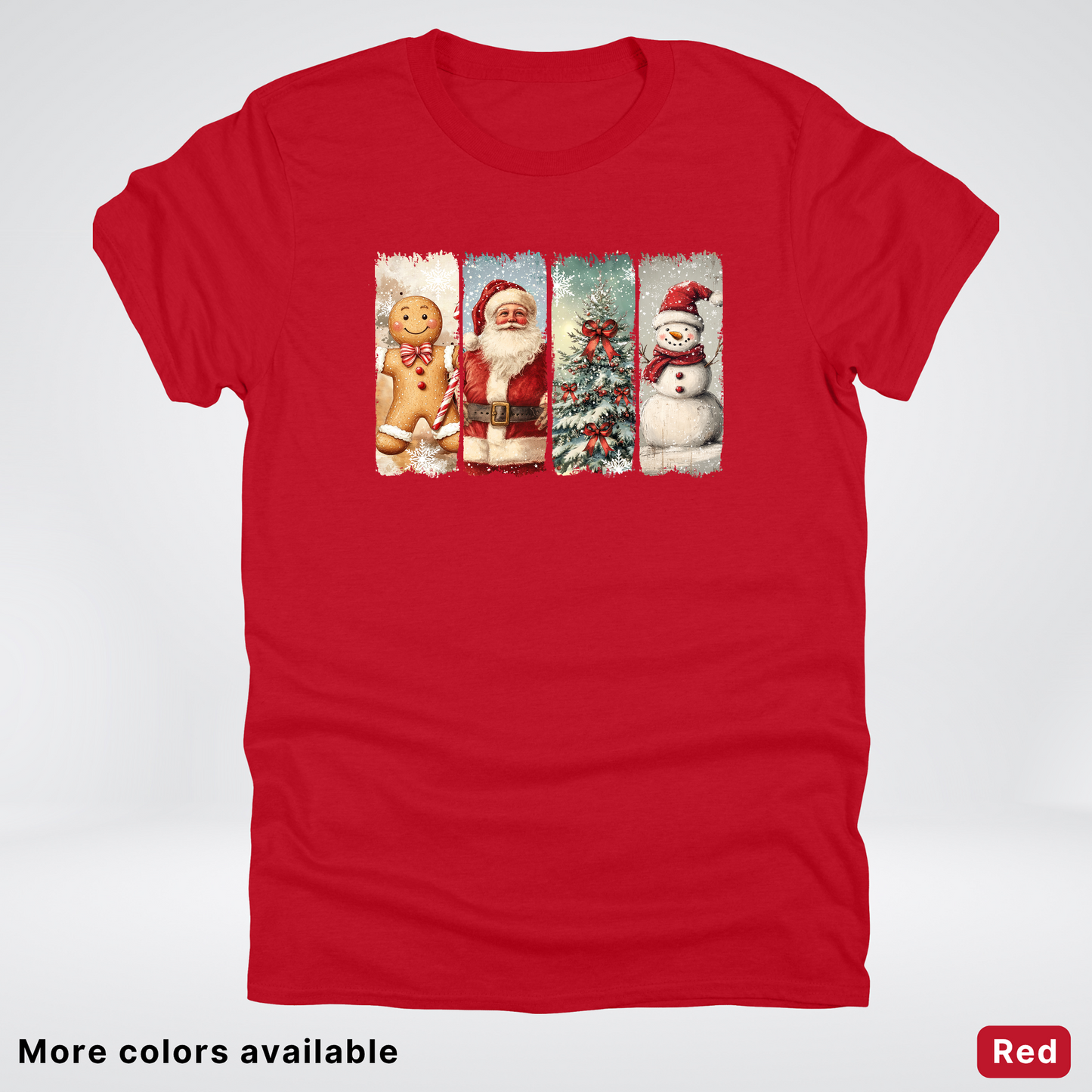 Vintage Christmas Quartet - T-Shirt