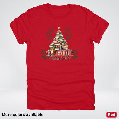 All Booked For Christmas - T-Shirt