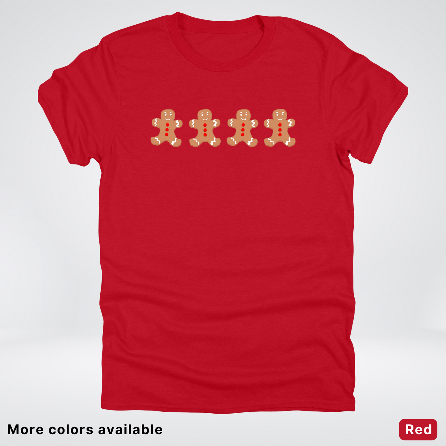 4 Gingerbread Men - T-Shirt