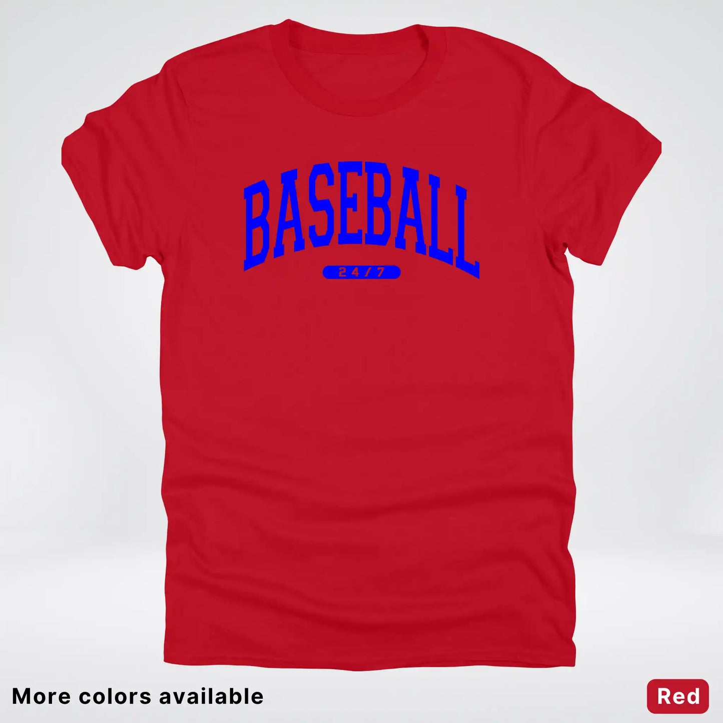 Baseball 24/7 – Blue Design - T-Shirt