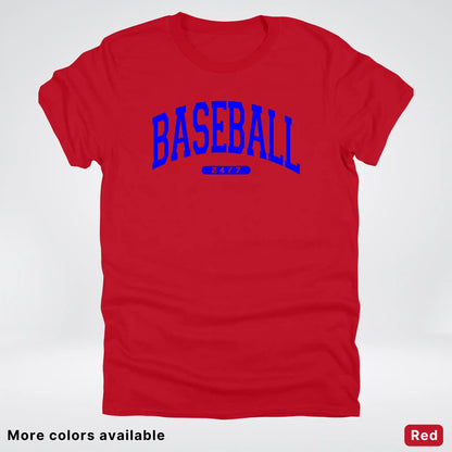 Baseball 24/7 – Blue Design - T-Shirt