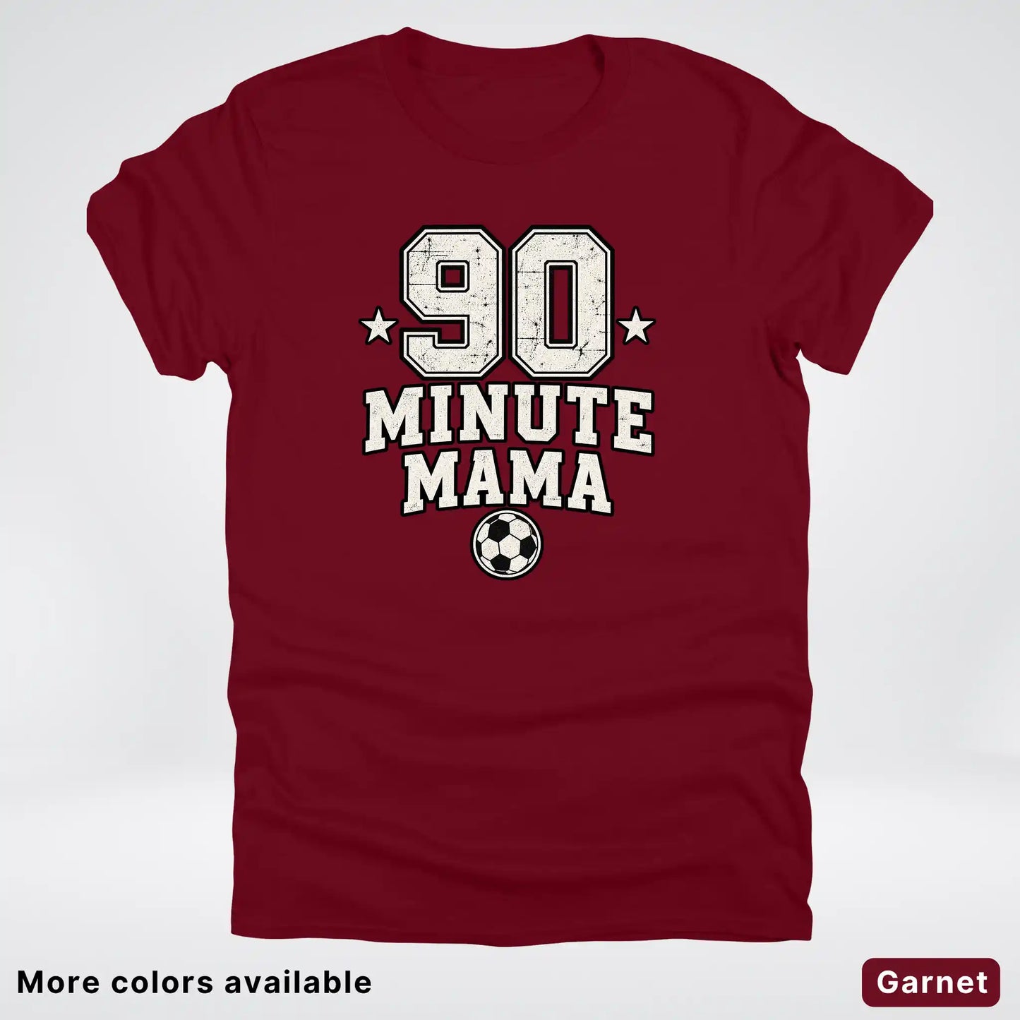 90 Minute Mama – Vintage Soccer Mom – T-Shirt