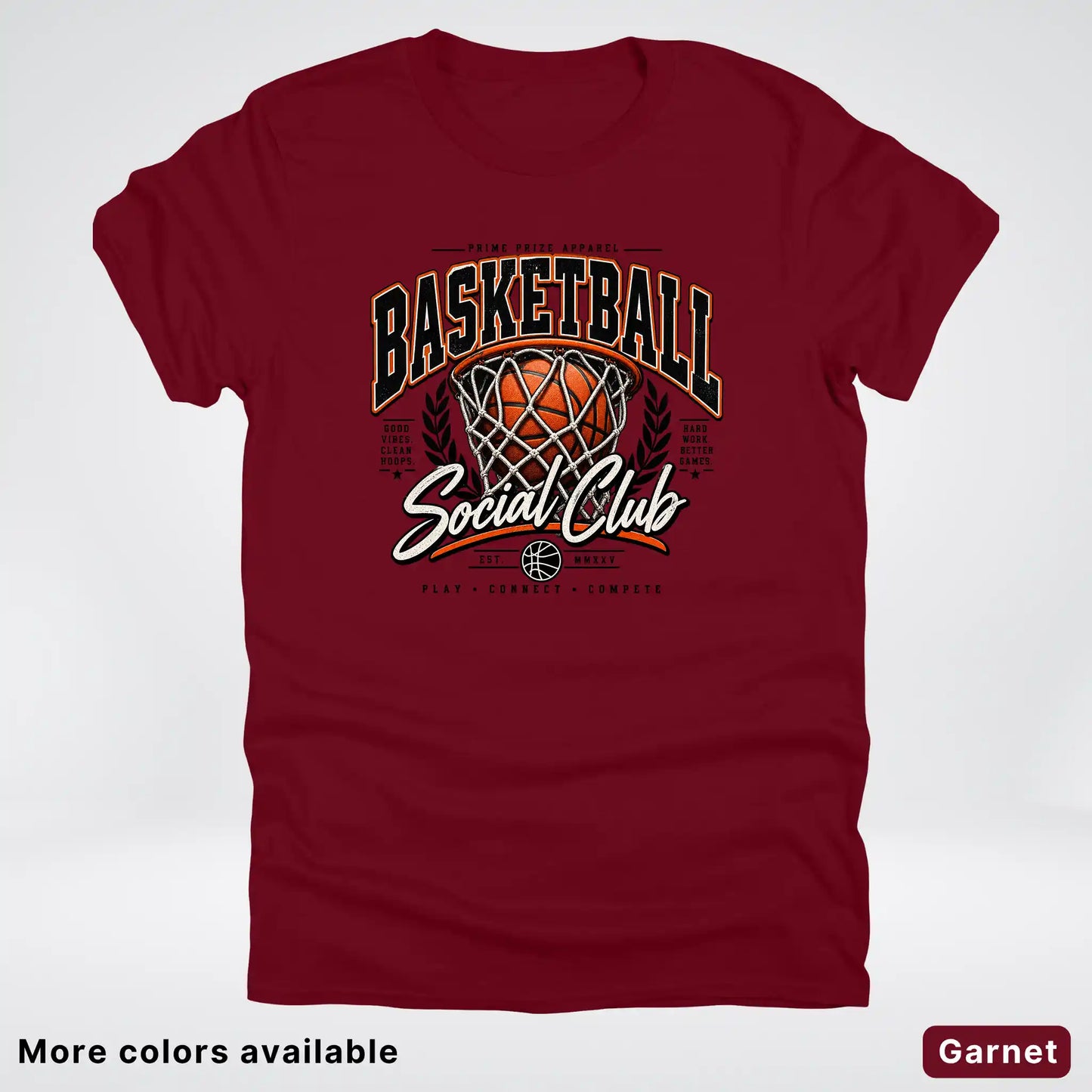 Basketball Social Club – Vintage Court T-Shirt