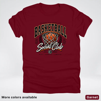Basketball Social Club – Vintage Court T-Shirt