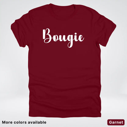 Bougie - White Design T-Shirt