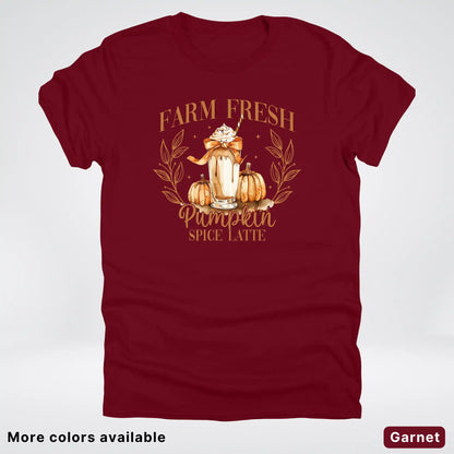 Farm Fresh Pumpkin Spice Latte T-Shirt