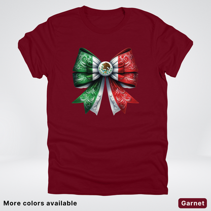 Mexico Coquette Independencia De Mexico Hispanic Heritage Month T-Shirt