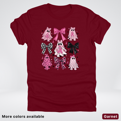 Ghost & Bows Pink Out Coquette - T-Shirt