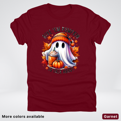 Give Em Pumpkin Ghost To Talk About - T-Shirt