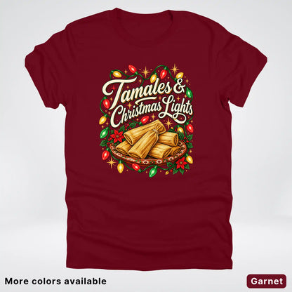 Tamales & Christmas Lights T-Shirt