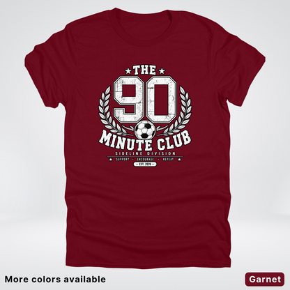 The 90 Minute Club Side Line Division – T-Shirt