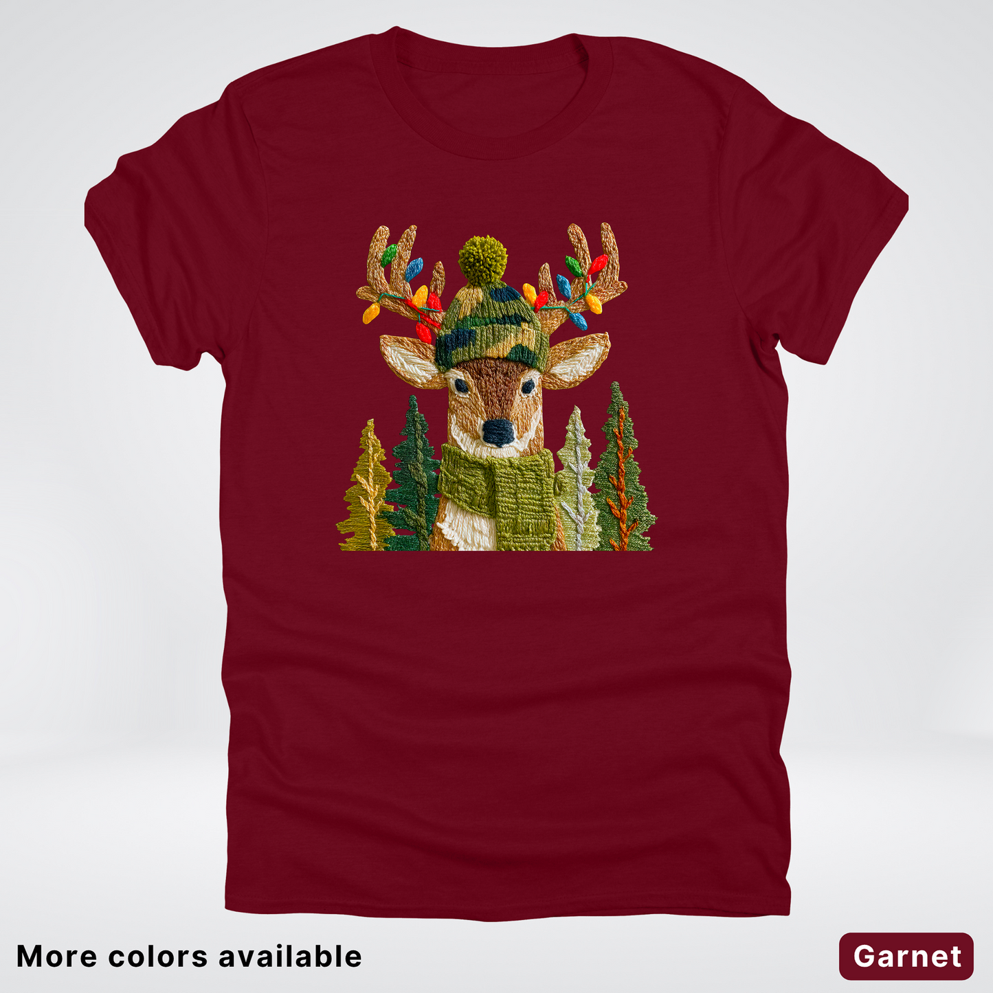 Ornament Antler Reindeer Hook Yard Faux - T-Shirt