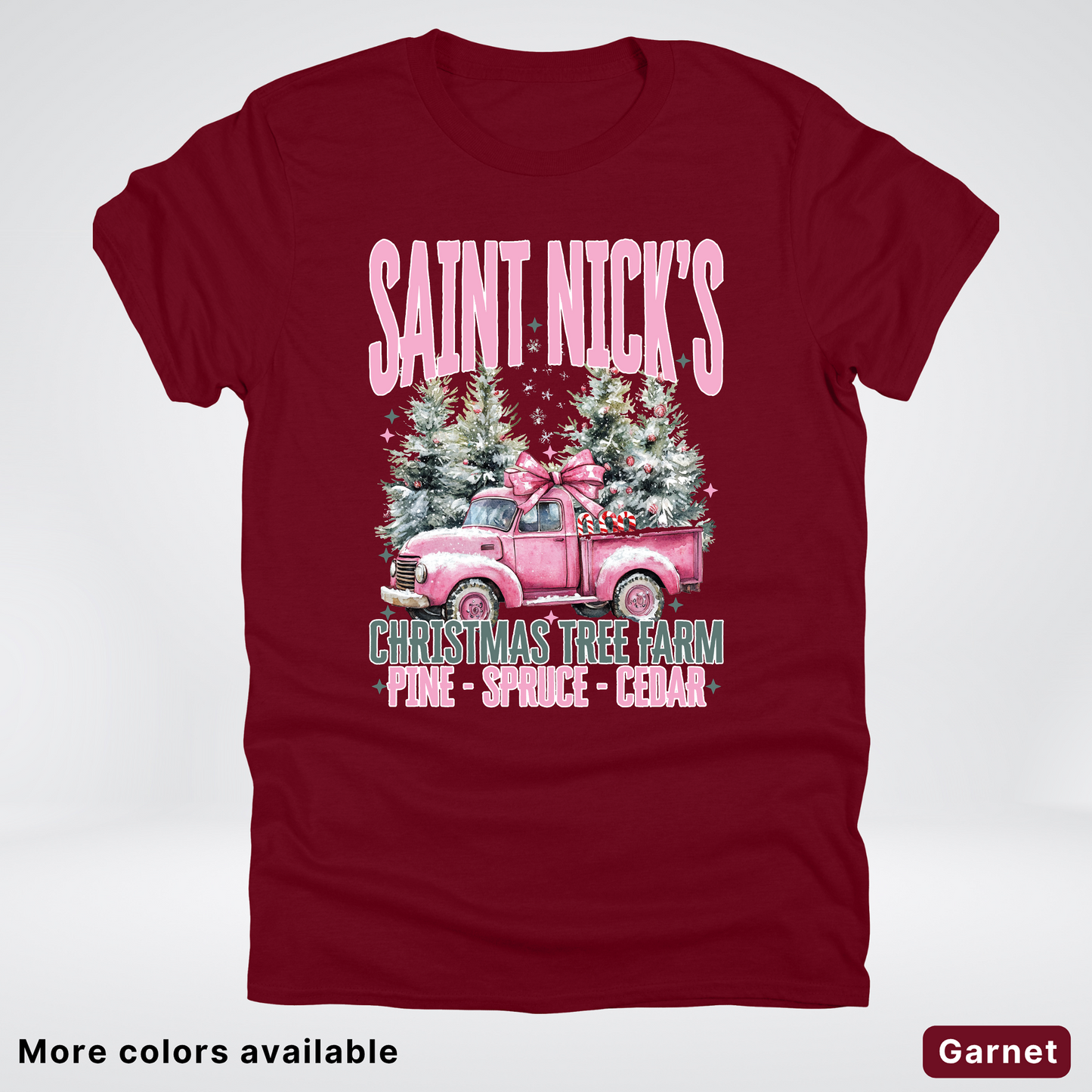 Saint Nick's Christmas Tree Farm - T-Shirt