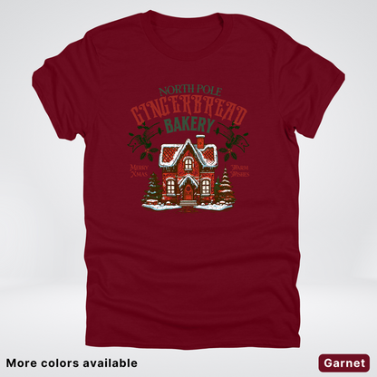 Vintage Gingerbread Bakery - T-Shirt