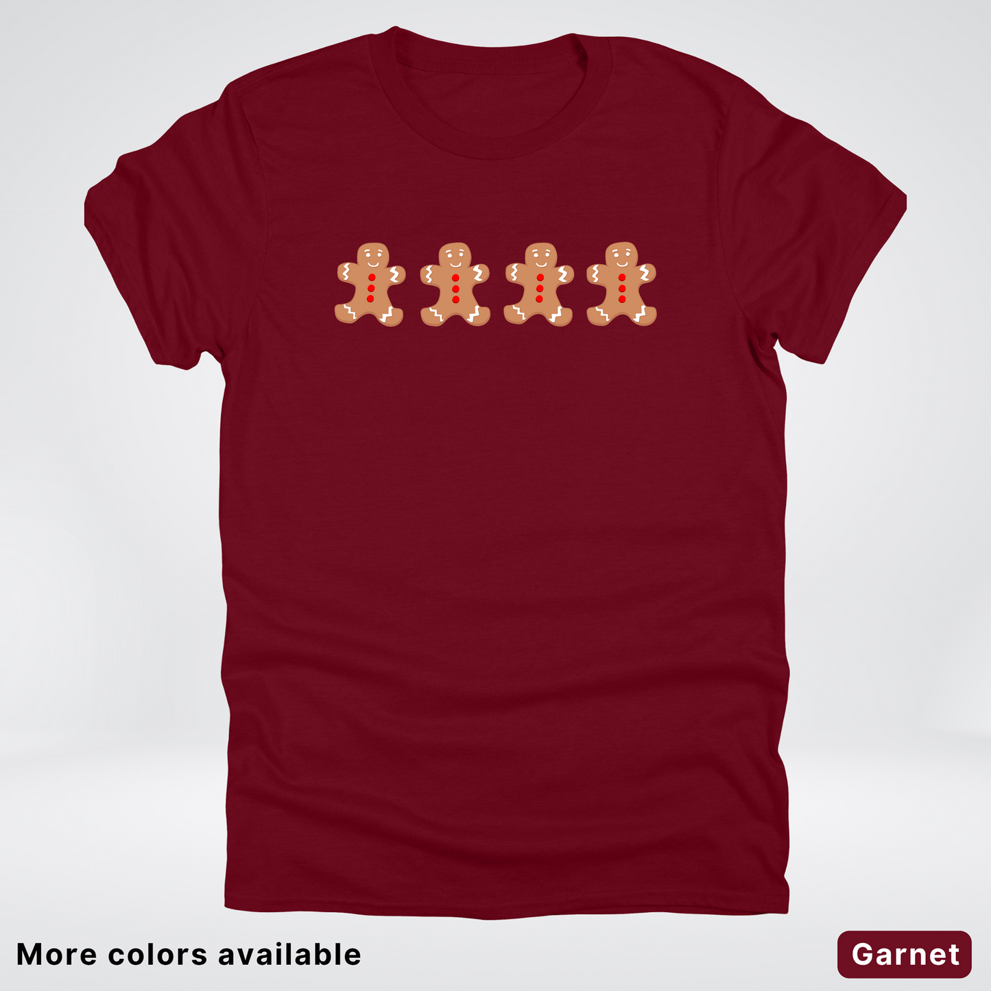 4 Gingerbread Men - T-Shirt