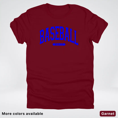 Baseball 24/7 – Blue Design - T-Shirt