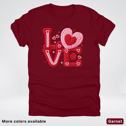 Love Hook Yard Faux - T-Shirt