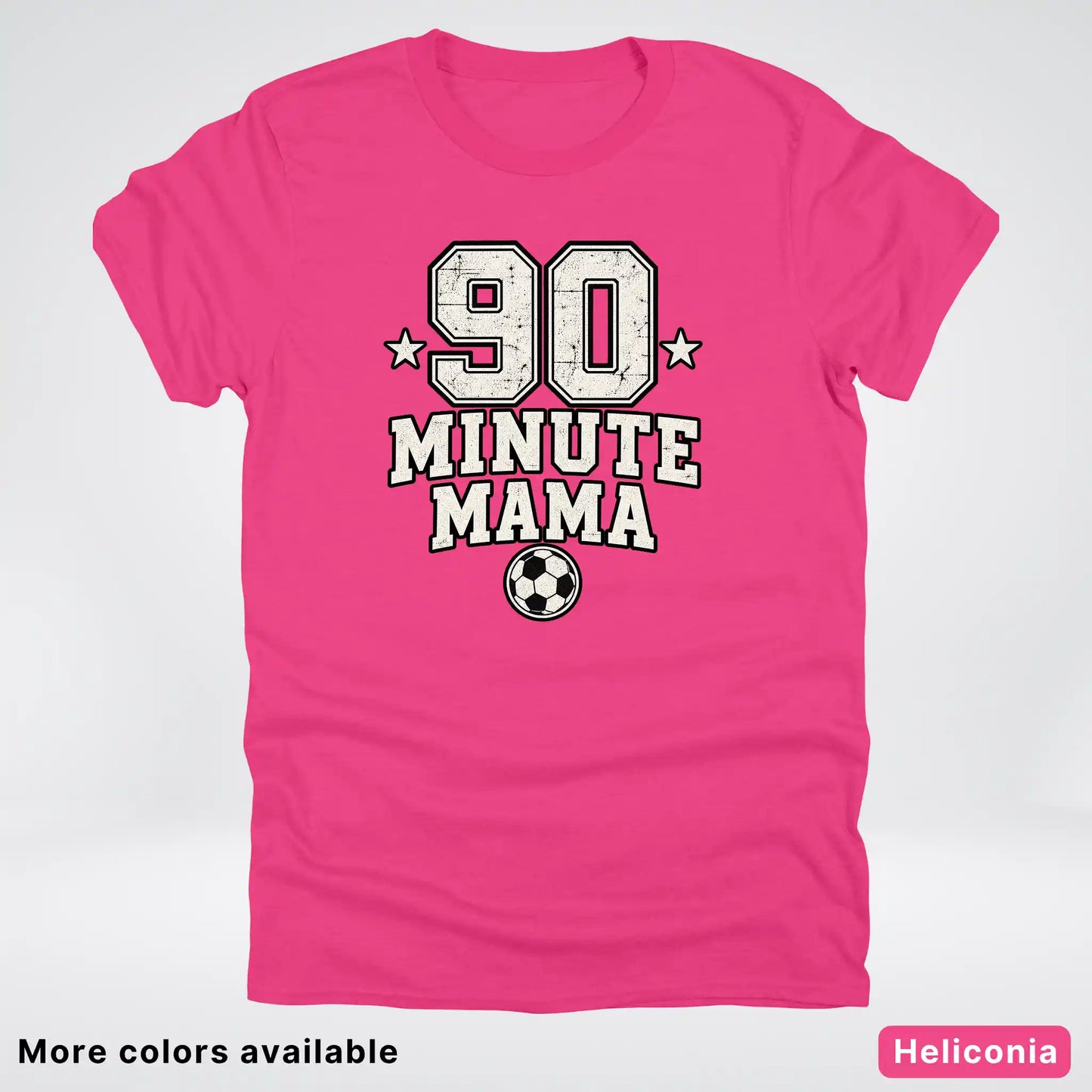 90 Minute Mama – Vintage Soccer Mom – T-Shirt