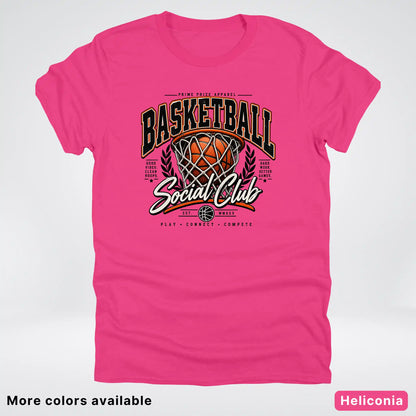 Basketball Social Club – Vintage Court T-Shirt