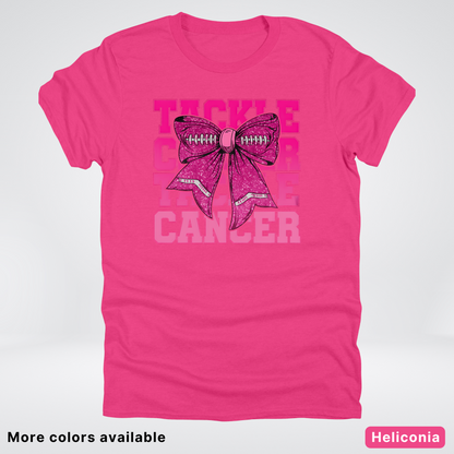Football Coquette Tackle Awareness - T-Shirt