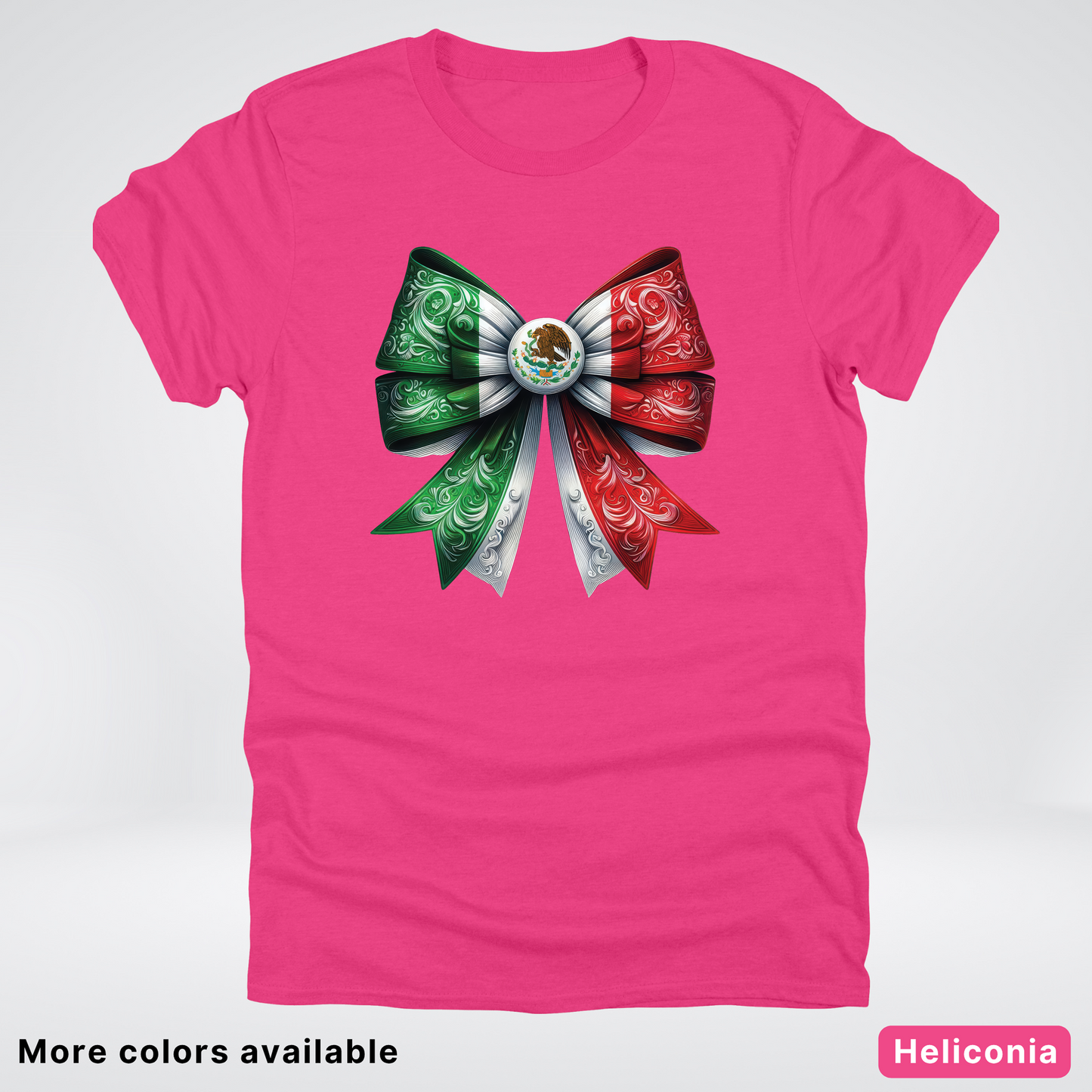 Mexico Coquette Independencia De Mexico Hispanic Heritage Month T-Shirt
