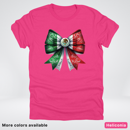 Mexico Coquette Independencia De Mexico Hispanic Heritage Month T-Shirt