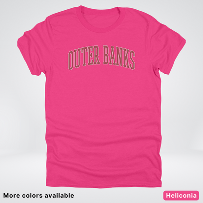Outer Banks Destination - Red Design - T-Shirt