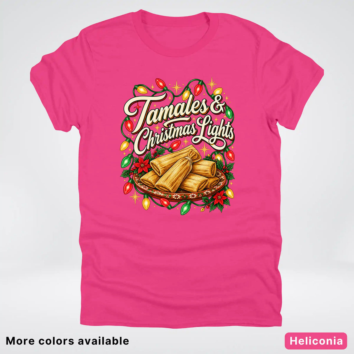 Tamales & Christmas Lights T-Shirt