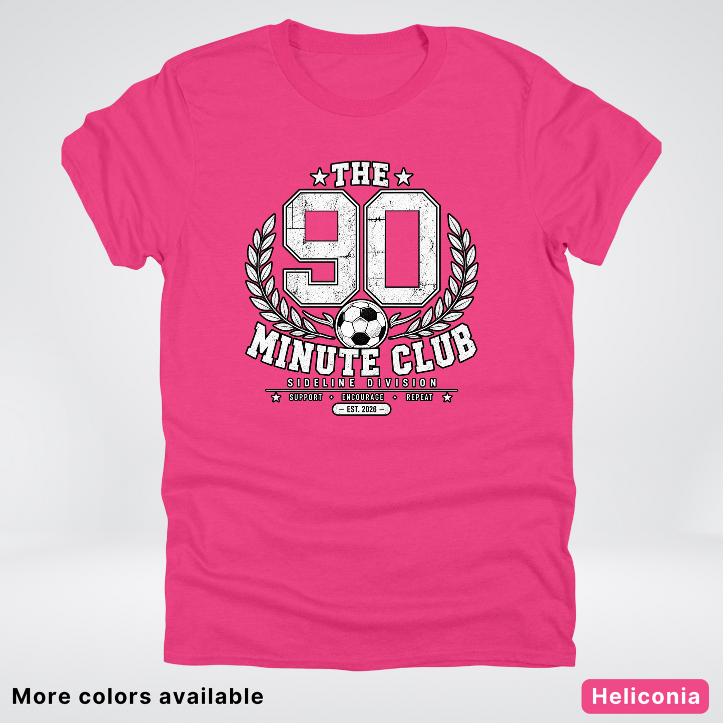 The 90 Minute Club Side Line Division – T-Shirt