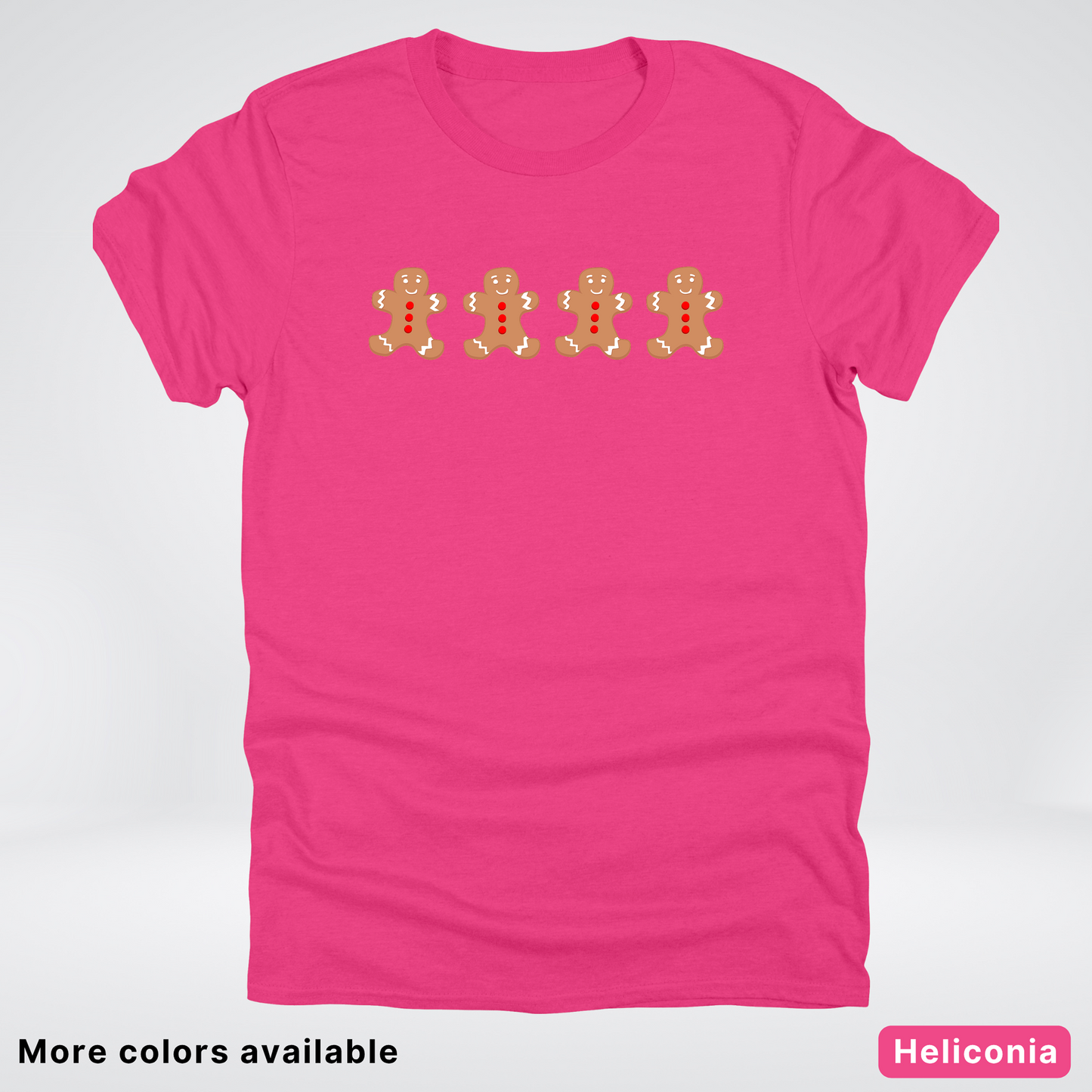 4 Gingerbread Men - T-Shirt