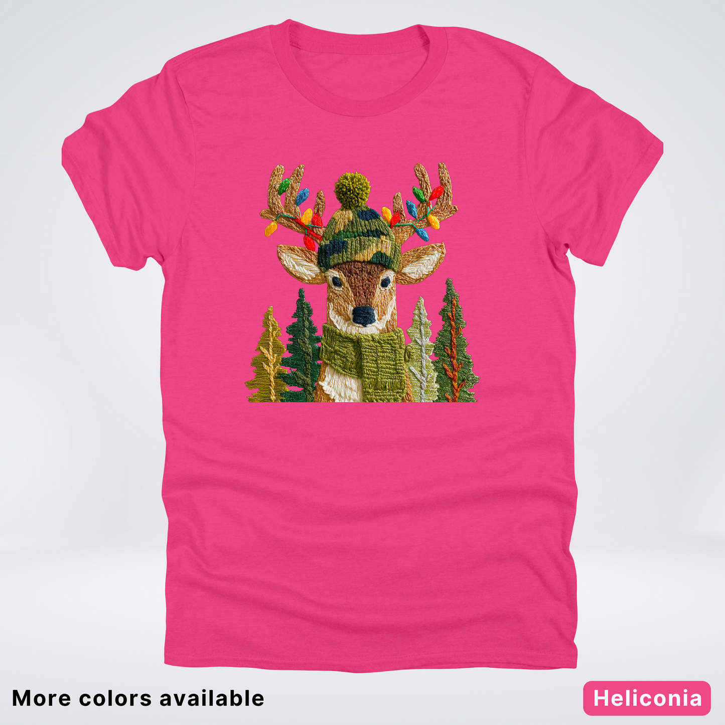 Ornament Antler Reindeer Hook Yard Faux - T-Shirt