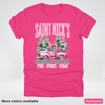 Saint Nick's Christmas Tree Farm - T-Shirt