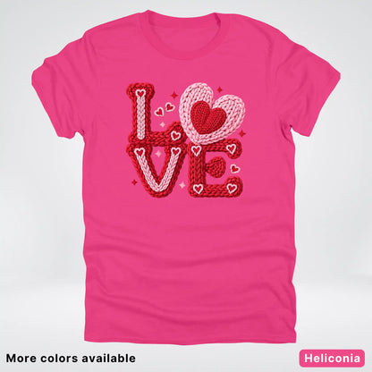 Love Hook Yard Faux - T-Shirt