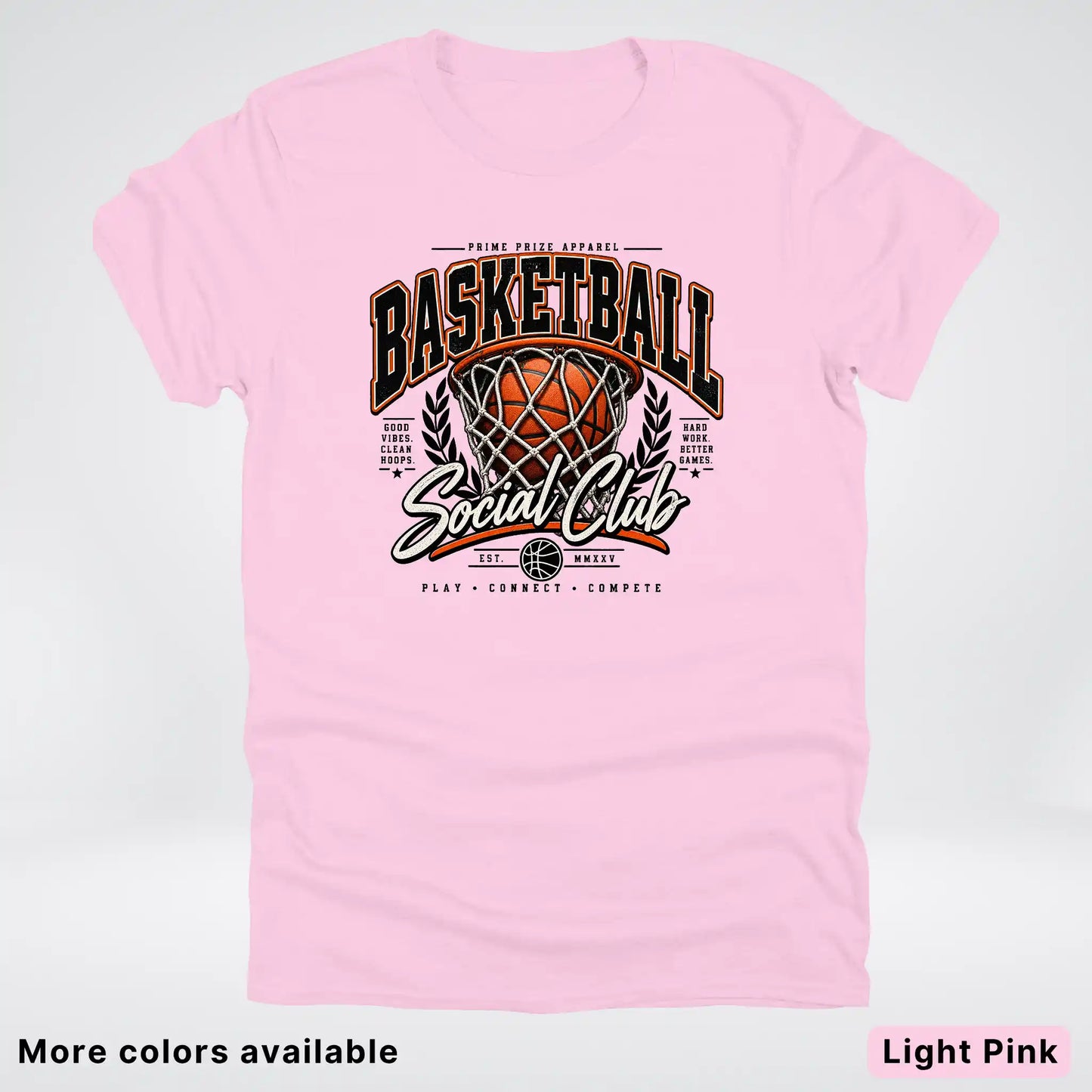 Basketball Social Club – Vintage Court T-Shirt