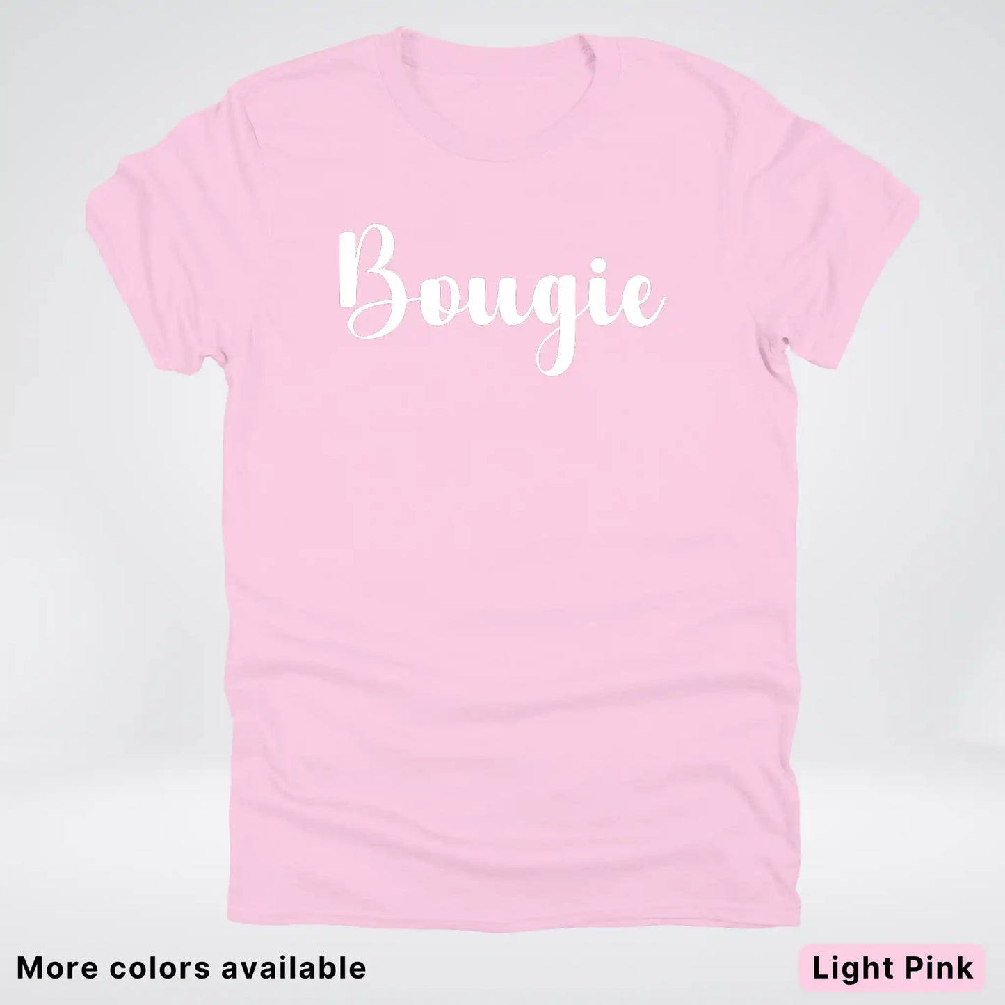Bougie - White Design T-Shirt