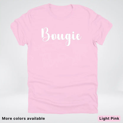 Bougie - White Design T-Shirt
