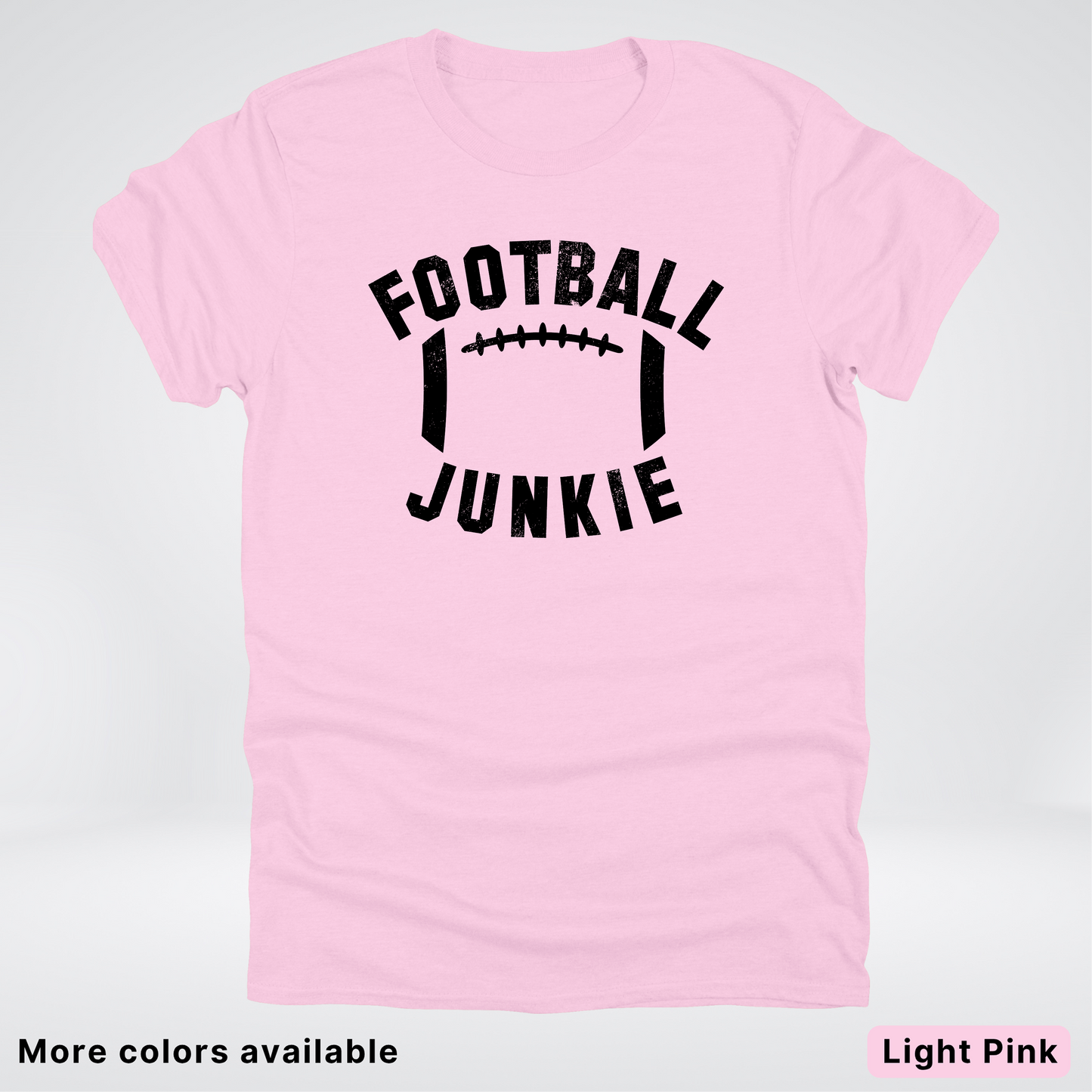 Football Junkie – Black Design - T-Shirt