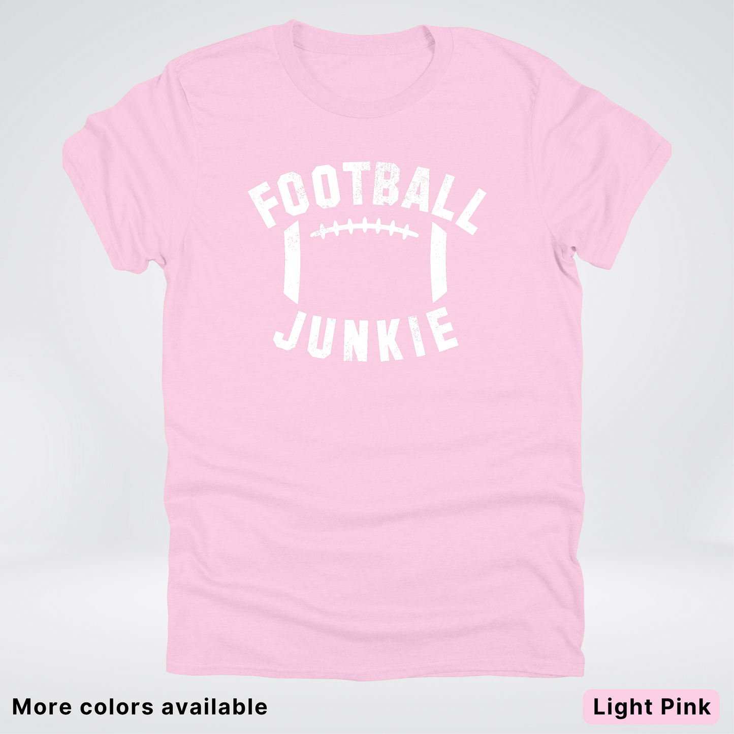 Football Junkie – White Design - T-Shirt