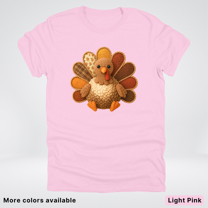 Turkey Crochet Thanksgiving Fall - T-Shirts