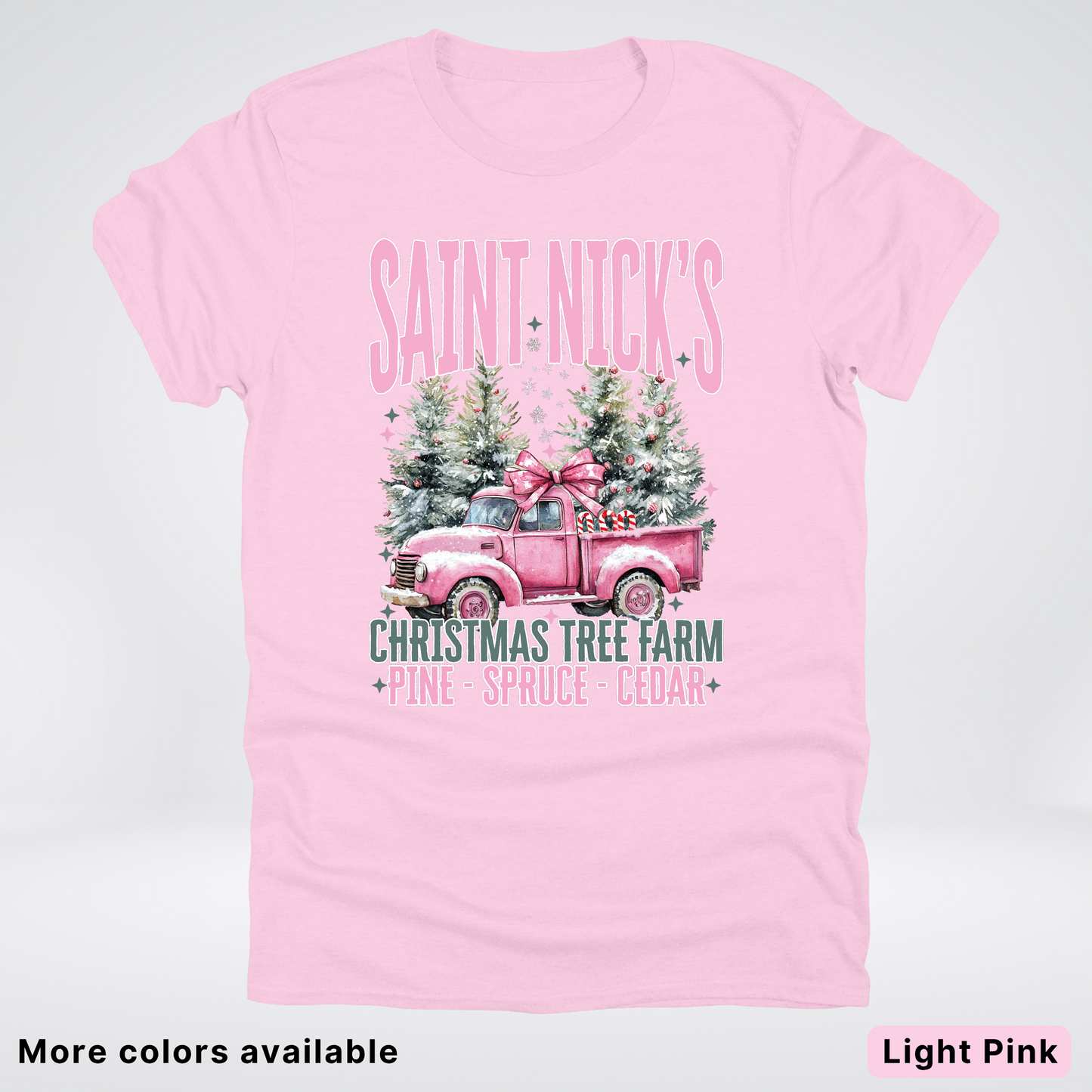 Saint Nick's Christmas Tree Farm - T-Shirt
