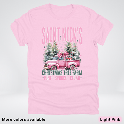 Saint Nick's Christmas Tree Farm - T-Shirt