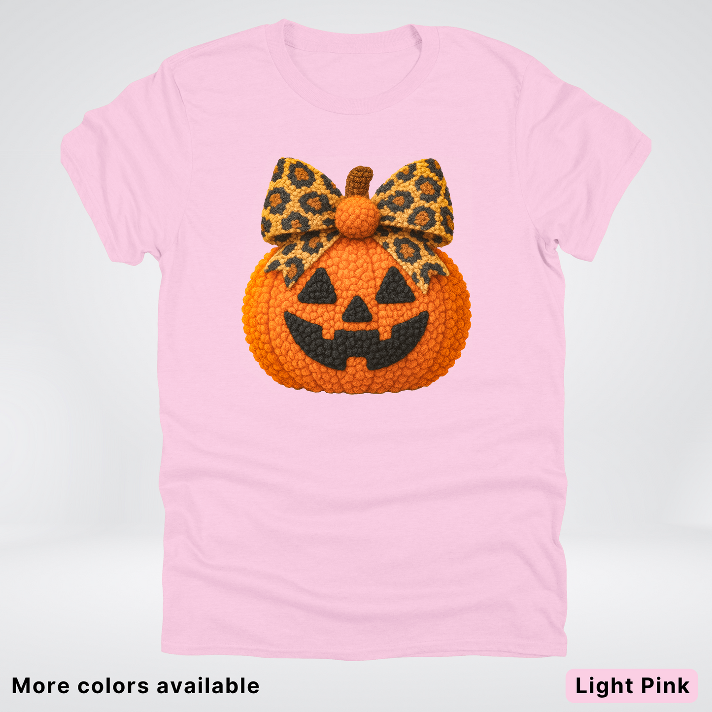 Coquette Crochet Pumpkin - T-Shirt