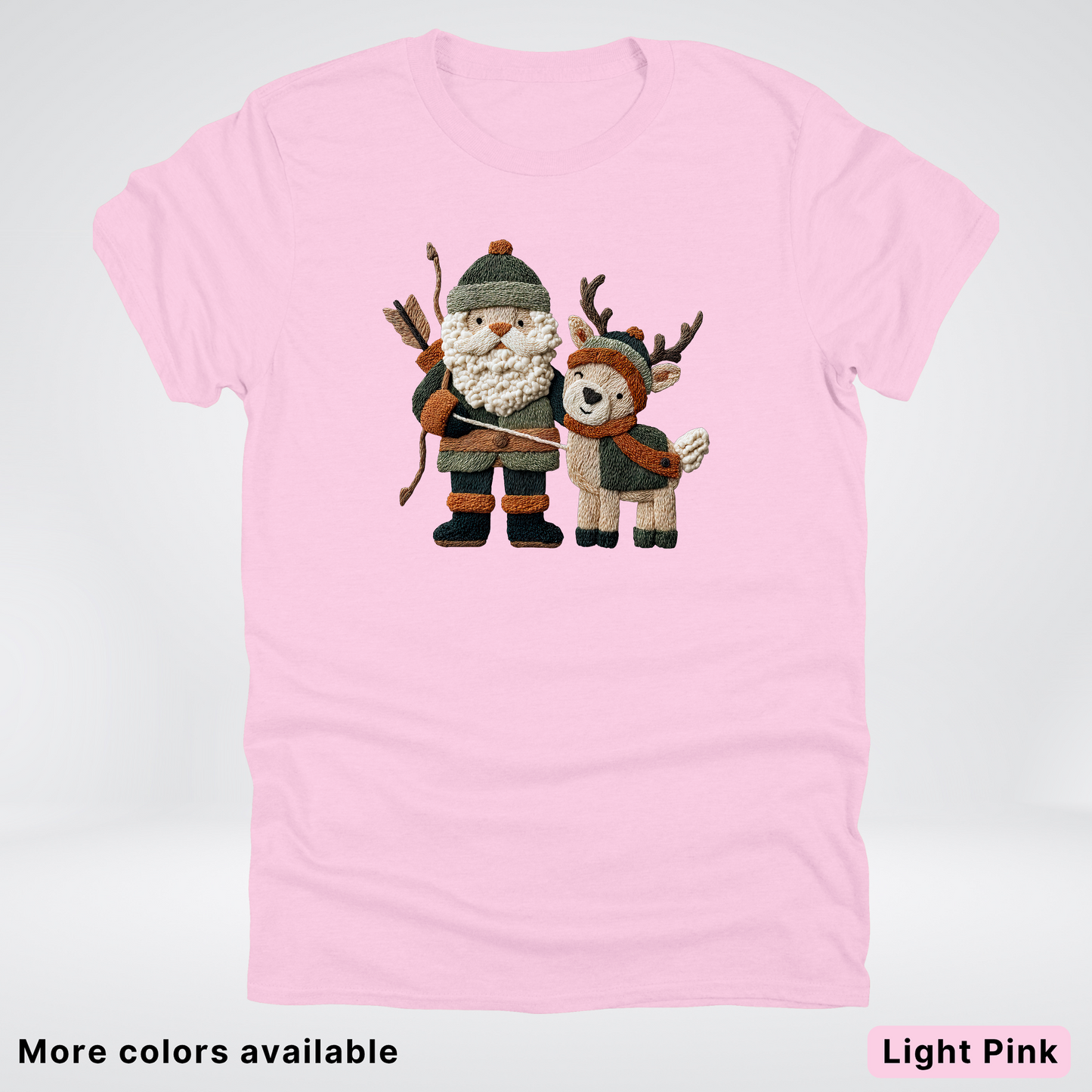 Hook Yard Faux Woodland Christmas Duo - T-Shirt