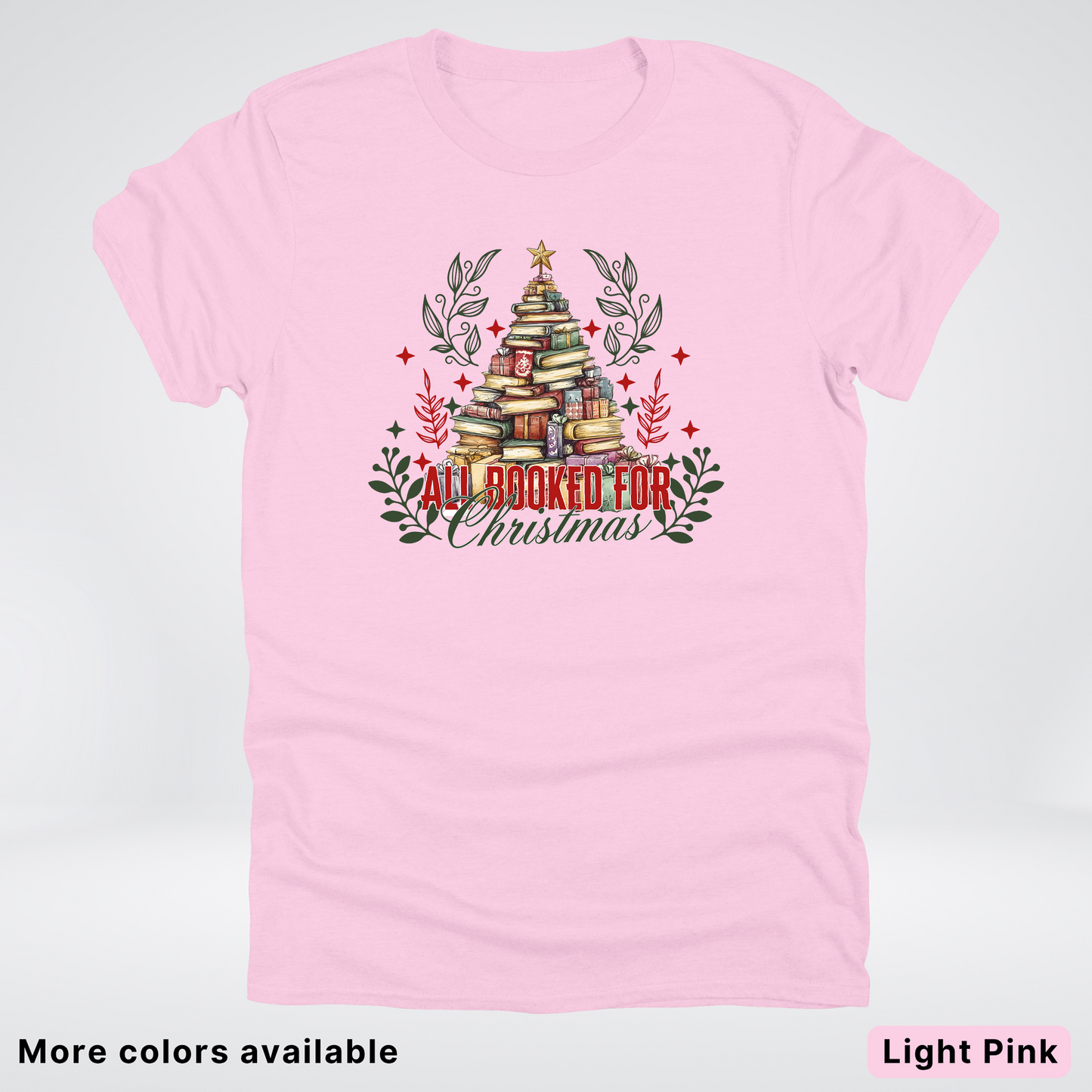 All Booked For Christmas - T-Shirt
