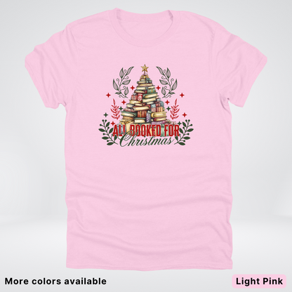 All Booked For Christmas - T-Shirt