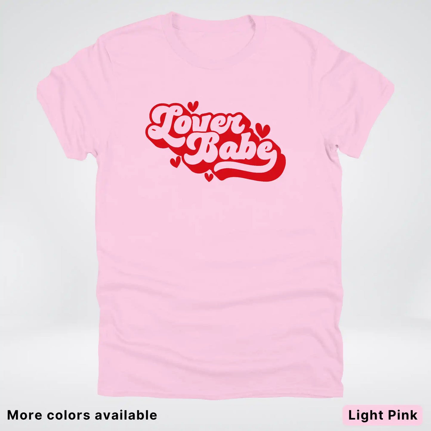 Lover Babe - Red Design - T-Shirt