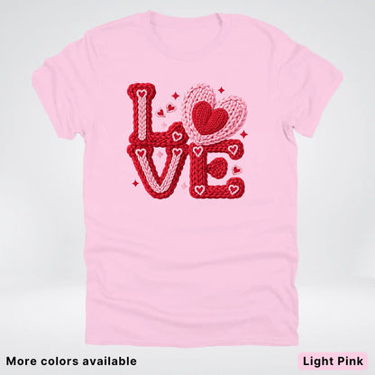 Love Hook Yard Faux - T-Shirt