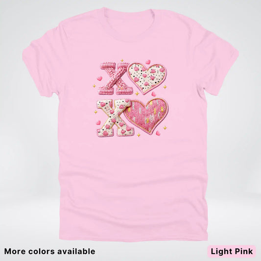 XOXO Hook Yard Faux - T-Shirt