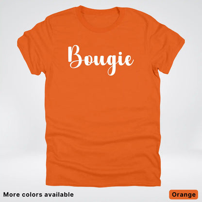 Bougie - White Design T-Shirt