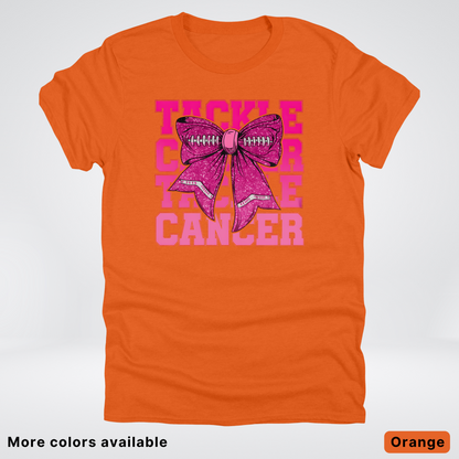 Football Coquette Tackle Awareness - T-Shirt